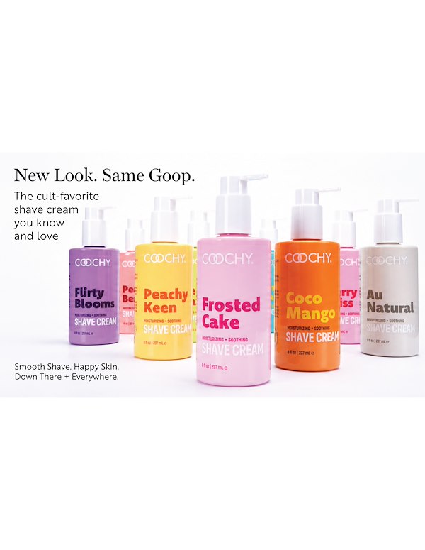 COOCHY SHAVE CREAM - FROSTED CAKE 8 OZ ALT4 view Color: NC 